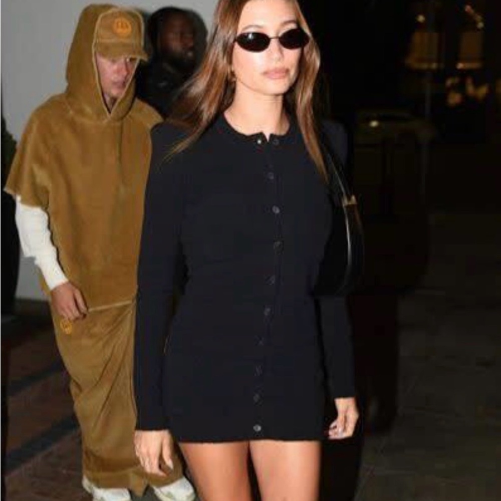 WARDROBE.NYC Black Long Sleeve Dress